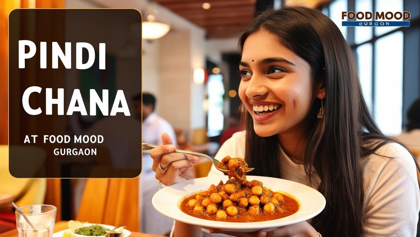 Discover the Magic of Pindi Chana (Dry Chickpea Curry) at Food Mood Gurgaon